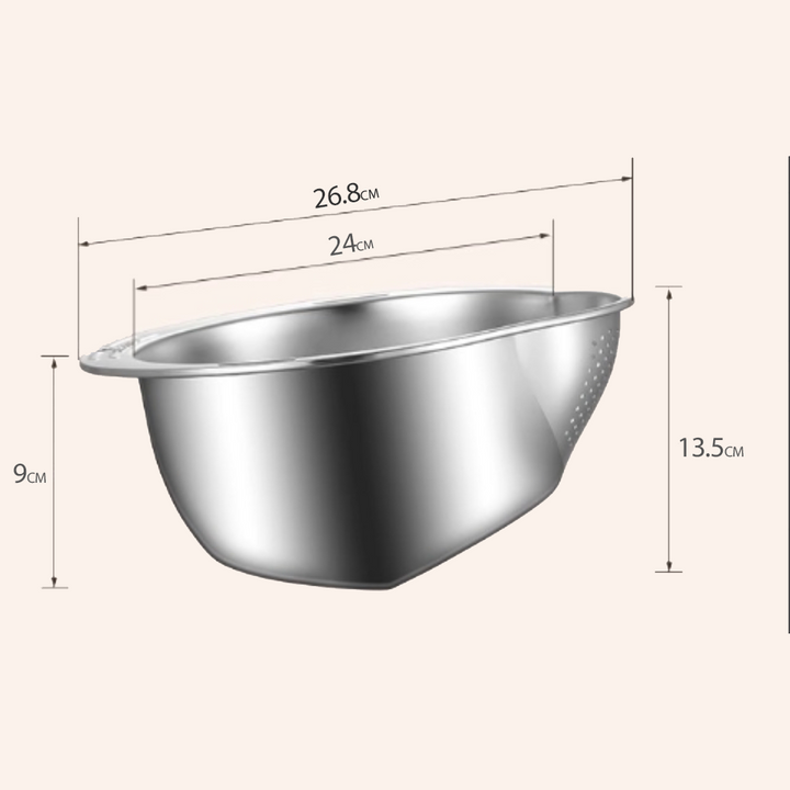 Skanto | Smart Drain Food Mesh Colander