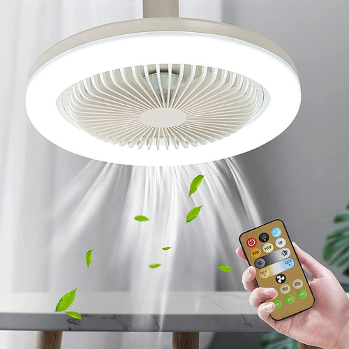 Energieeffektiv takvifte med LED-belysning og fjernkontroll | Passer for hver lampesokkel