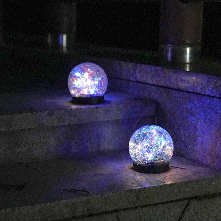 Vannavstøtende solenergi LED utendørslys med sjarmerende blomsterdesign | Skanto