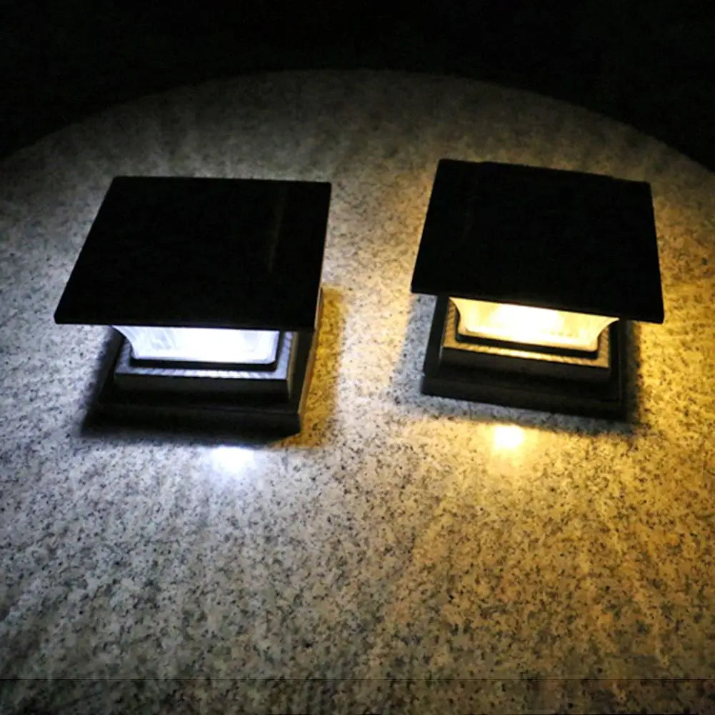 Solar LED Utendørs Lampe - LumiPillar, Energi-Effektiv Belysning for Hage, Innkjørsel eller Terrasse | Skanto
