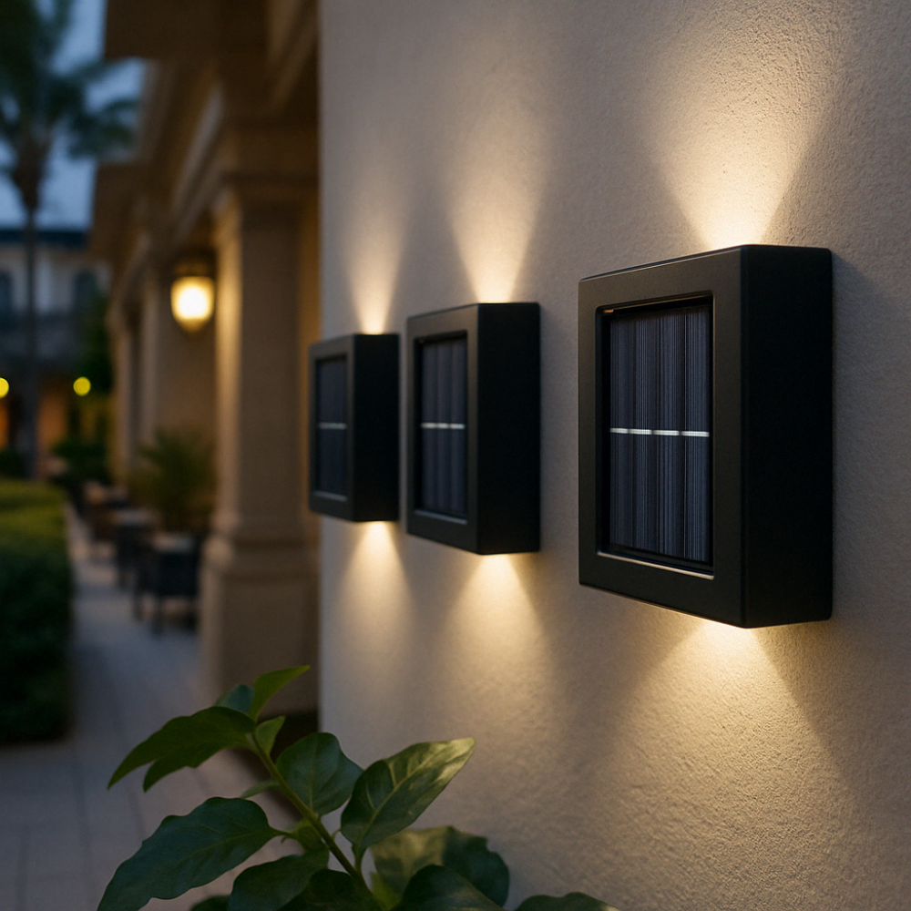 Skanto | SolarGlow Luxe Solvlamper – Trådløse, stilige og klare for varme kvelder