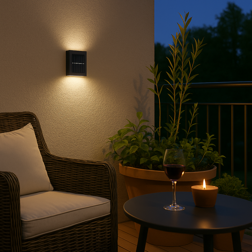 Skanto | SolarGlow Luxe Solvlamper – Trådløse, stilige og klare for varme kvelder