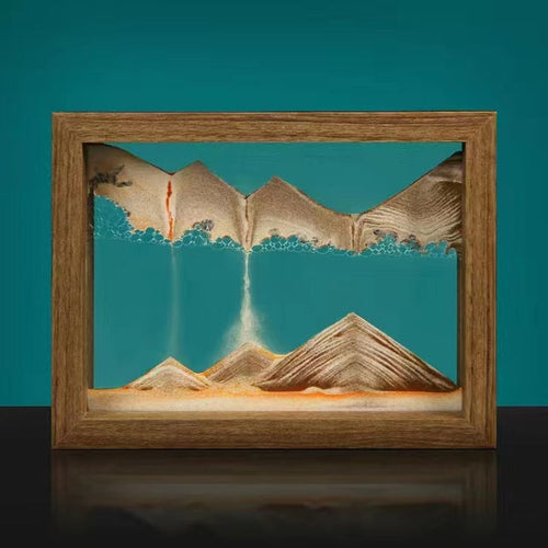 Skanto | Massivt tre 3D roterende sandmaleri