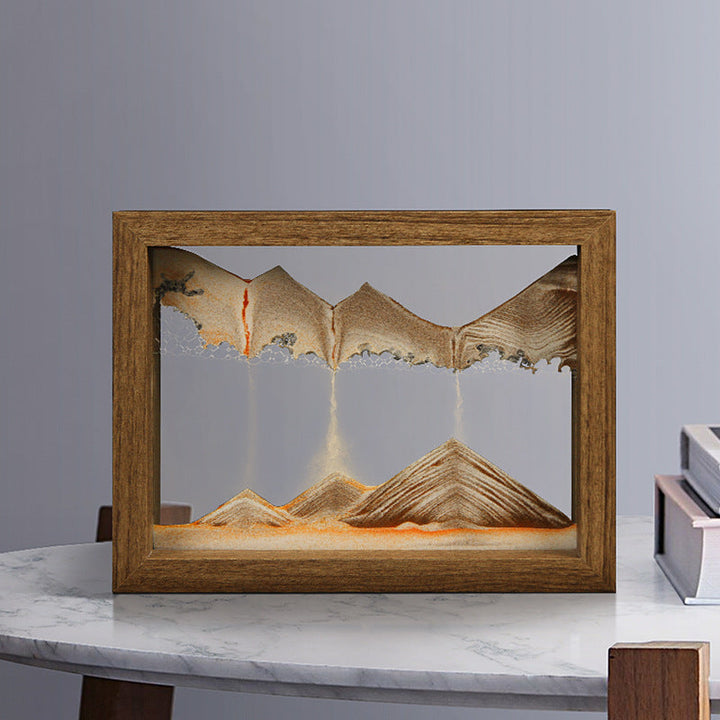 Skanto | Massivt tre 3D roterende sandmaleri
