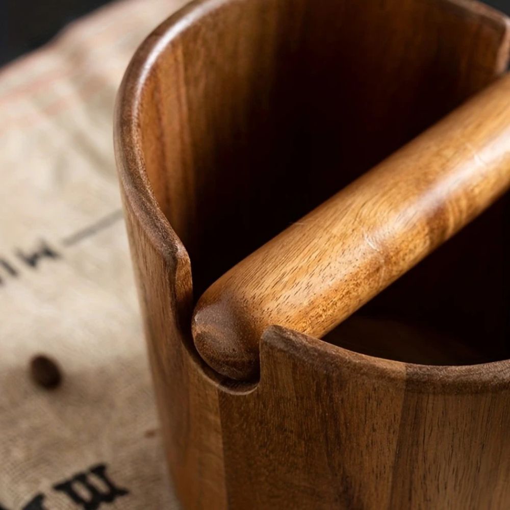 Skanto | Solid Wood Coffee Knock Box