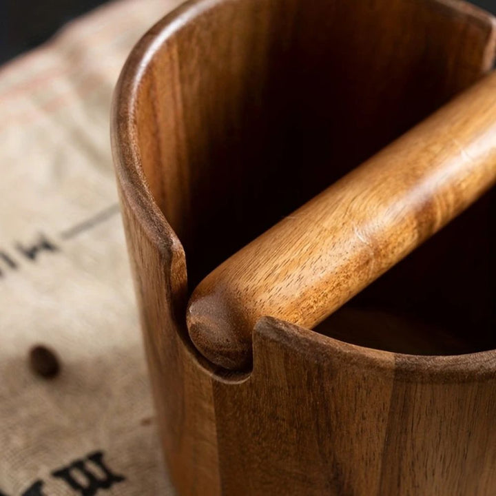 Skanto | Solid Wood Coffee Knock Box