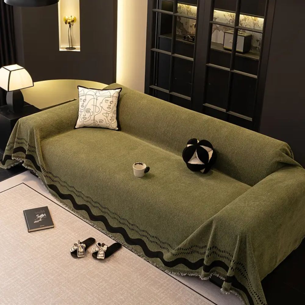 Skanto | Sora Line Franje Sofa Trekk