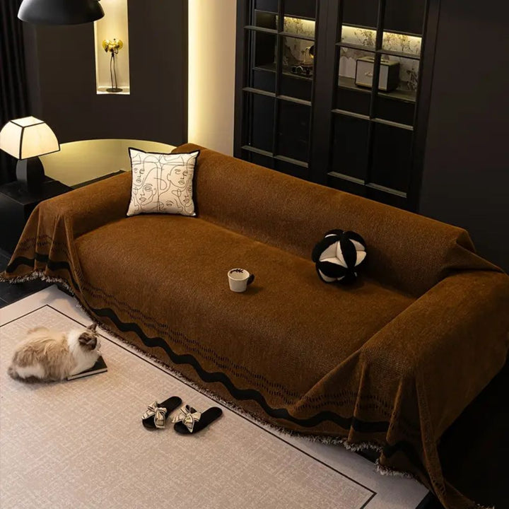 Skanto | Sora Line Franje Sofa Trekk