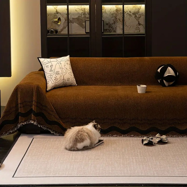 Skanto | Sora Line Franje Sofa Trekk