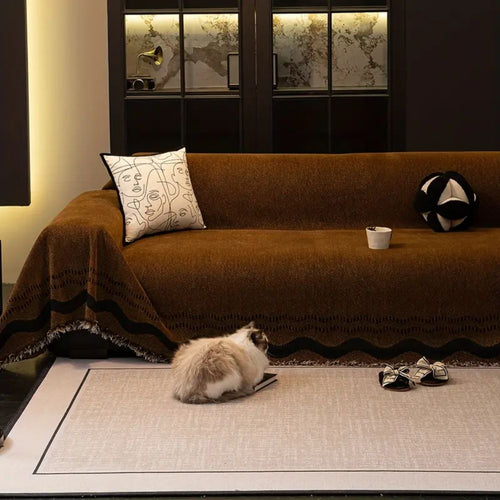 Skanto | Sora Line Franje Sofa Trekk