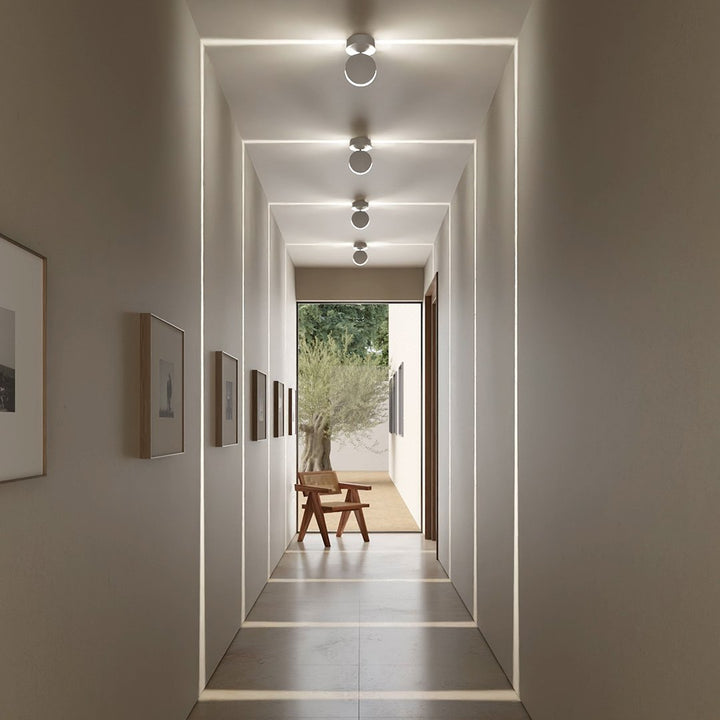 NovaWall LED-Wandleuchte med Farbwechseldesign