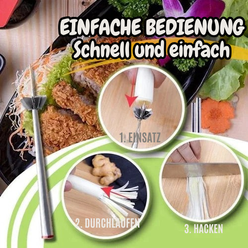 VeggiTwirl Spiralizer med rustfrie stålkniver for grønnsaker | Skanto
