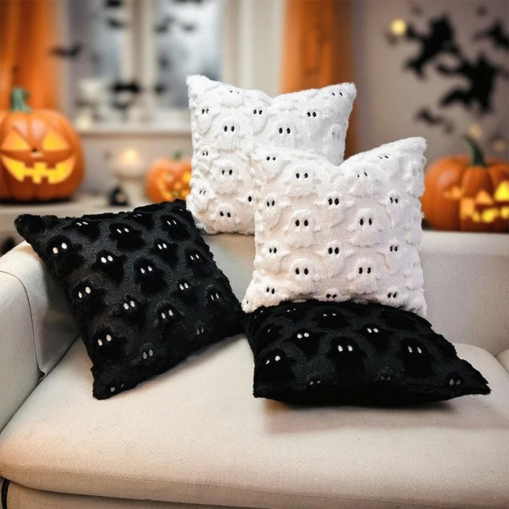 Skanto | Spooky Ghost Plush Halloween Putekledning