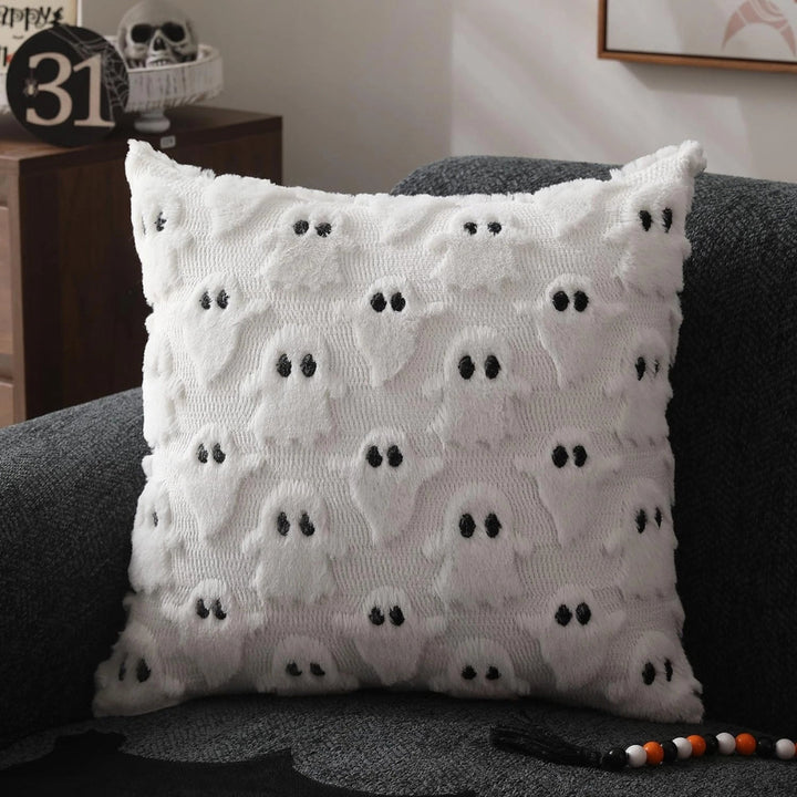 Skanto | Spooky Ghost Plush Halloween Putekledning