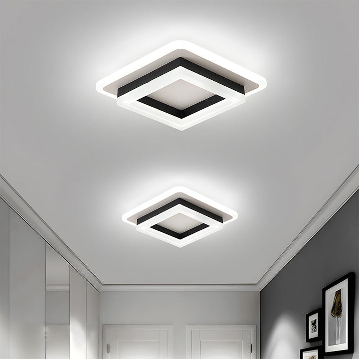 Square LED Taklampe | Skanto