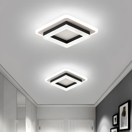 Square LED Taklampe | Skanto