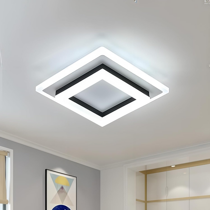 Square LED Taklampe | Skanto
