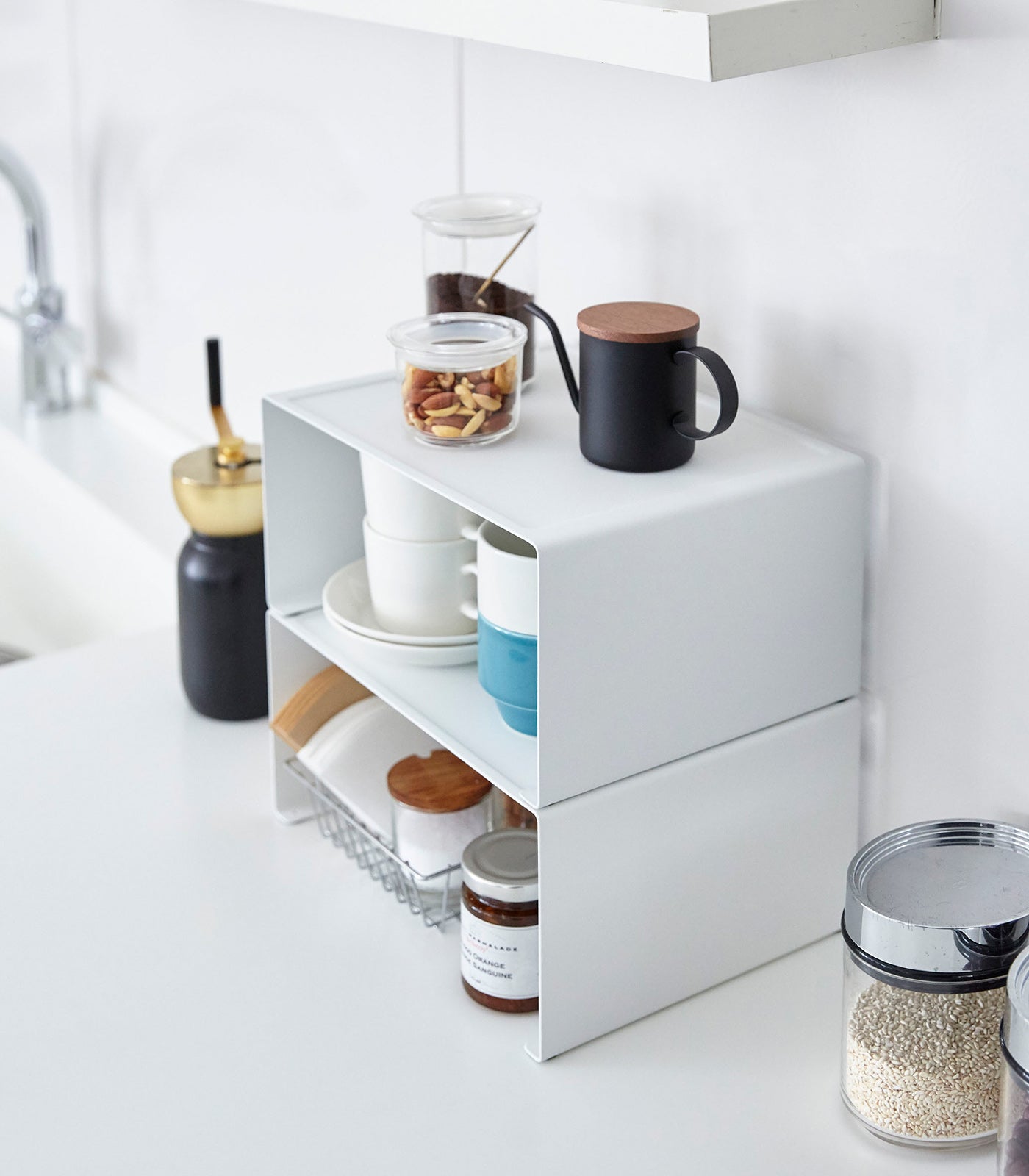 Norvo | Stable Kjøkkenhylle - To Størrelser - Stål