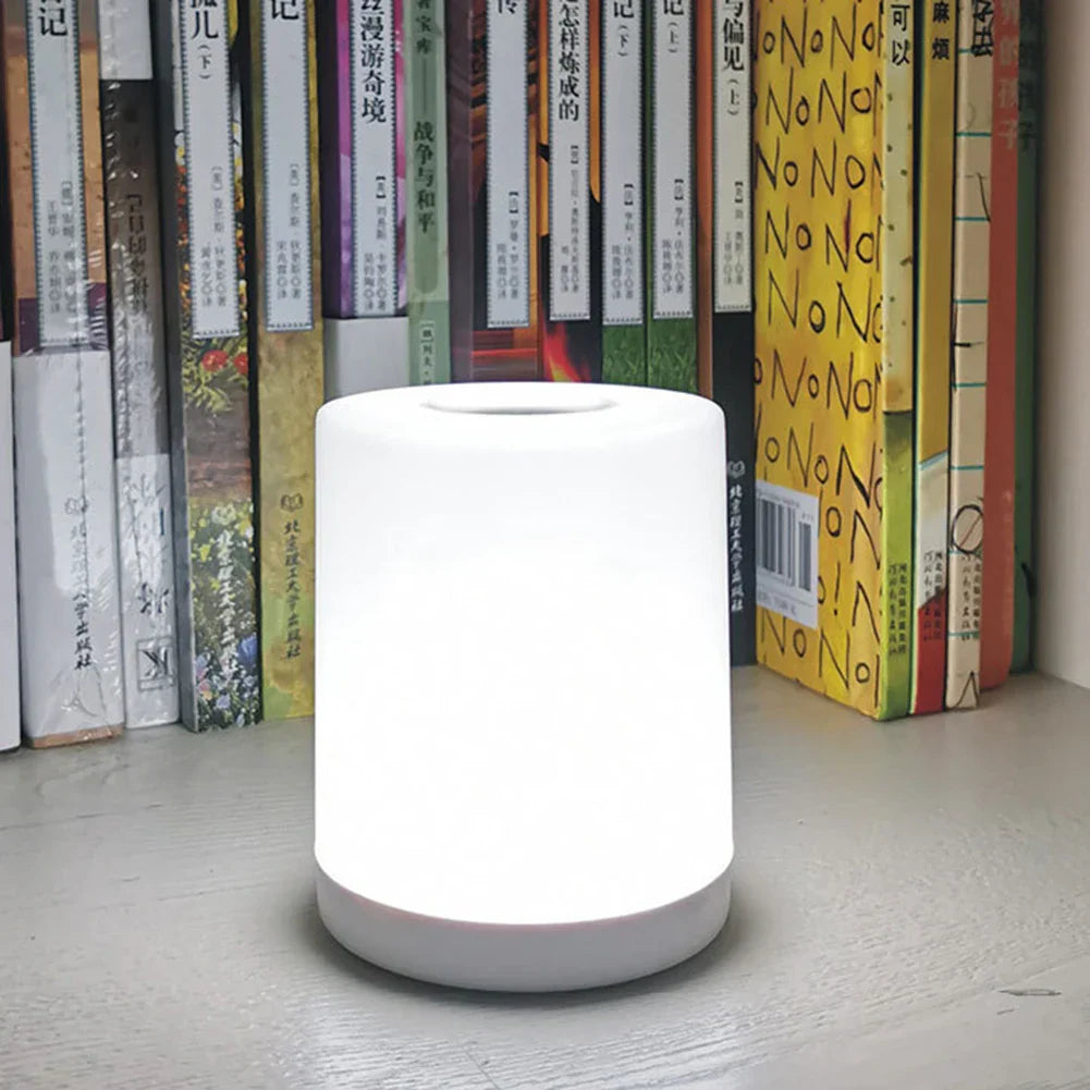 Berøringsfri oppladbar tavlelampe | Dimbar LED innebygd lampe med USB-port
