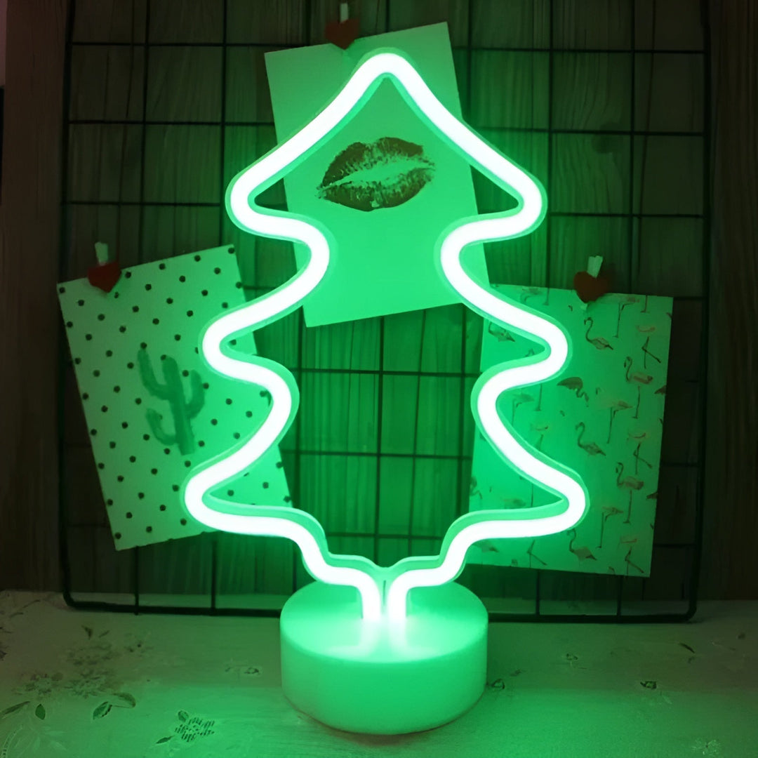 Skanto Light - Hjem og Bar Dekor Neon Lysende Skilt med Base