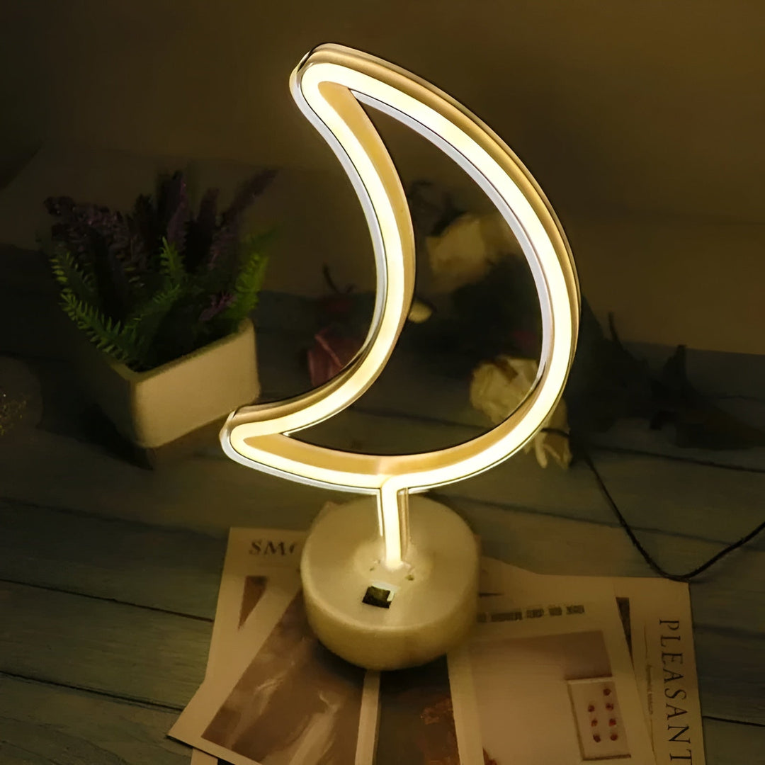 Skanto Light - Hjem og Bar Dekor Neon Lysende Skilt med Base