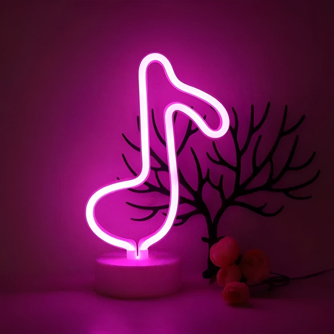 Skanto Light - Hjem og Bar Dekor Neon Lysende Skilt med Base