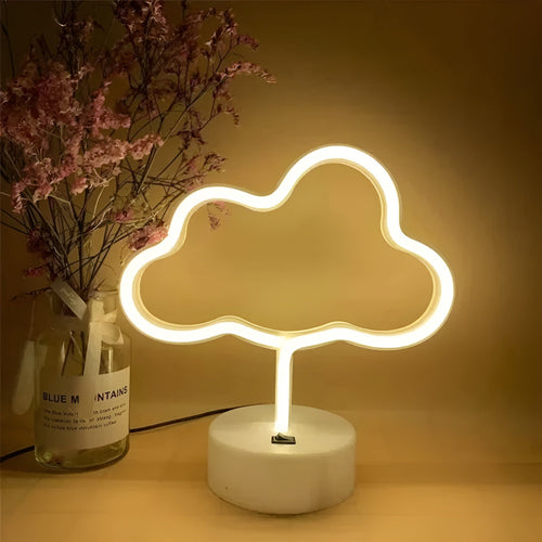 Skanto Light - Hjem og Bar Dekor Neon Lysende Skilt med Base