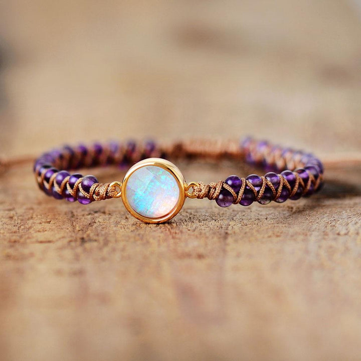 Skanto | Ametyst Helbredende Armbånd - Serenya