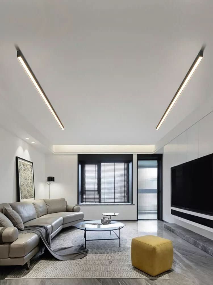 Minimalistisk Deckenleuchte im skandinavischen Design med sterk Leuchtkraft