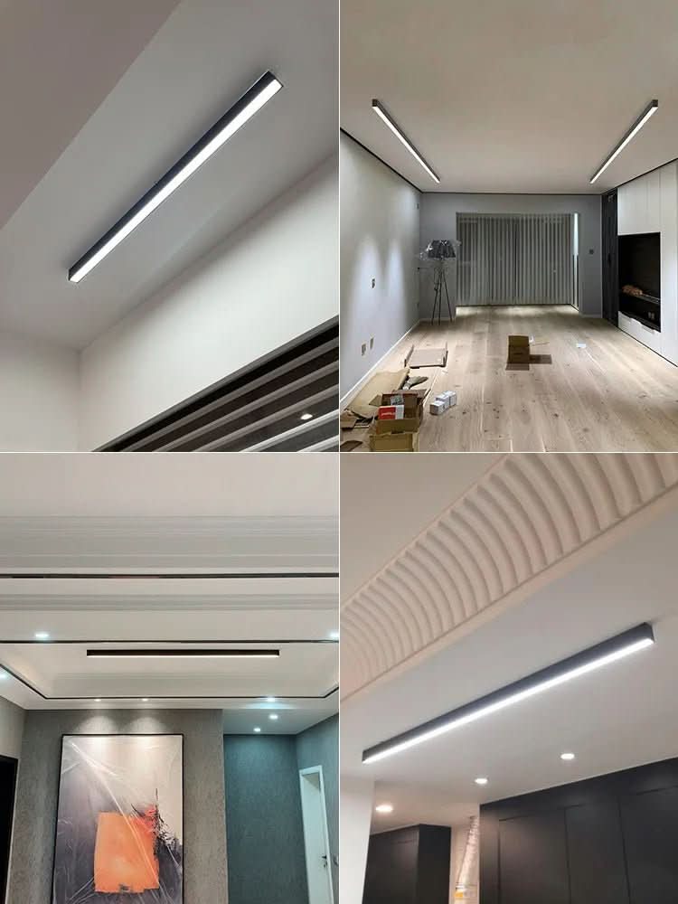 Minimalistisk Deckenleuchte im skandinavischen Design med sterk Leuchtkraft
