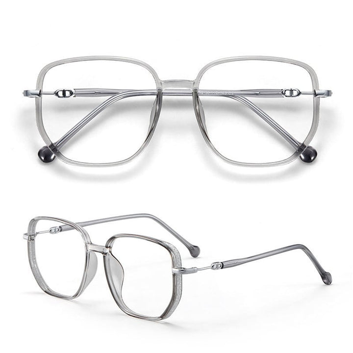 OogZen Rimless Lesebriller med Blått Lysfilter – Lett & Elegant Design | Skanto