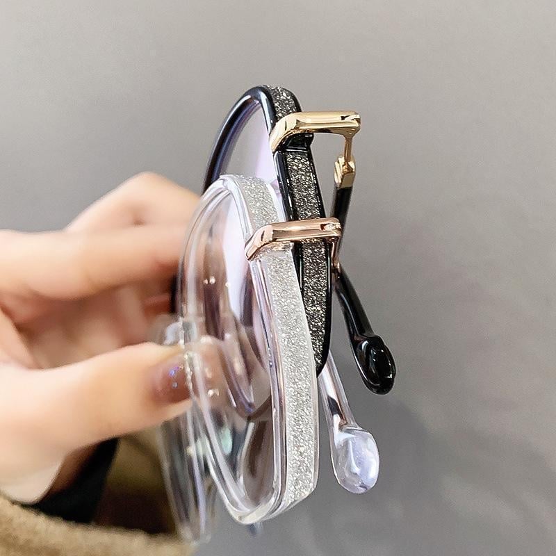 OogZen Rimless Lesebriller med Blått Lysfilter – Lett & Elegant Design | Skanto