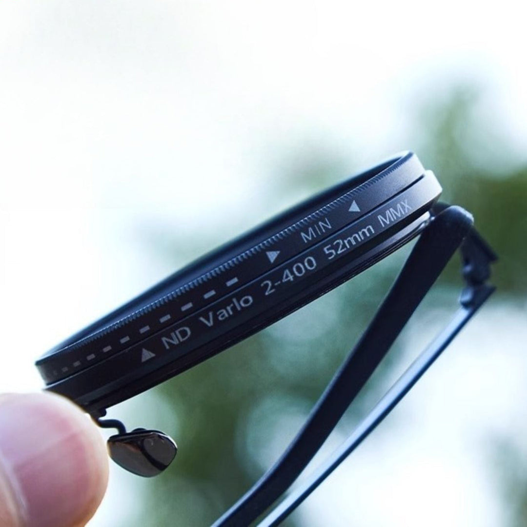 VisionRound Polariserte Solbriller – Unisex Retro Design med Justerbart Lysfilter | Skanto