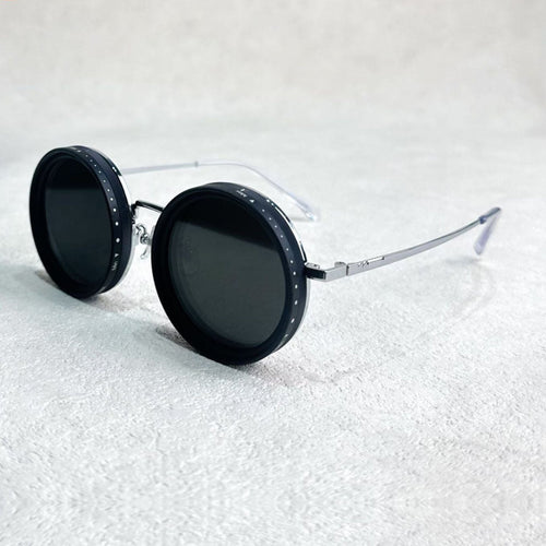 VisionRound polariserte solbriller – Unisex retro design med justerbart lysfilter | Skanto