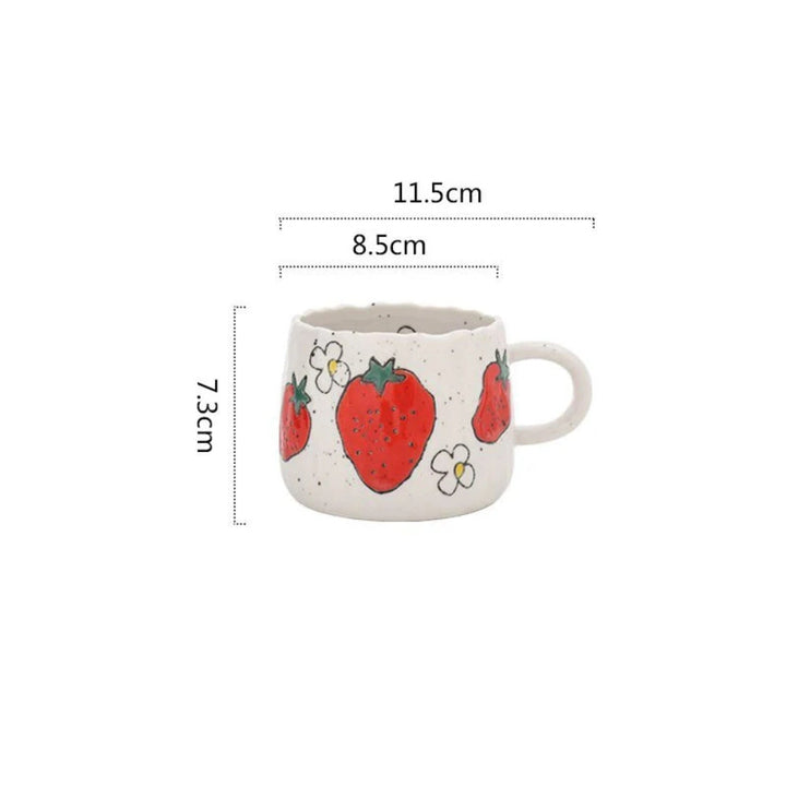 Skanto | Sunny Fruit Keramisk Kaffe Krus Samling