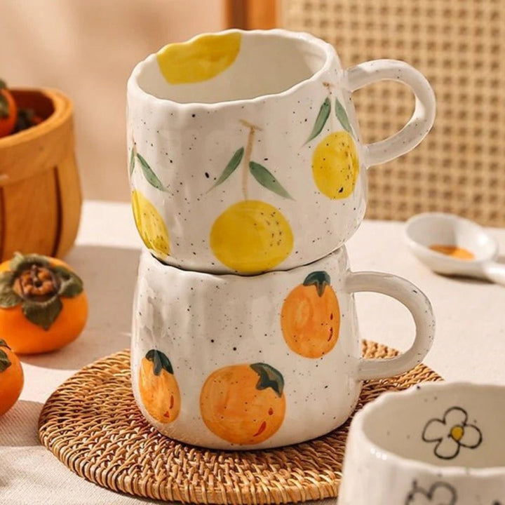 Skanto | Sunny Fruit Keramisk Kaffe Krus Samling