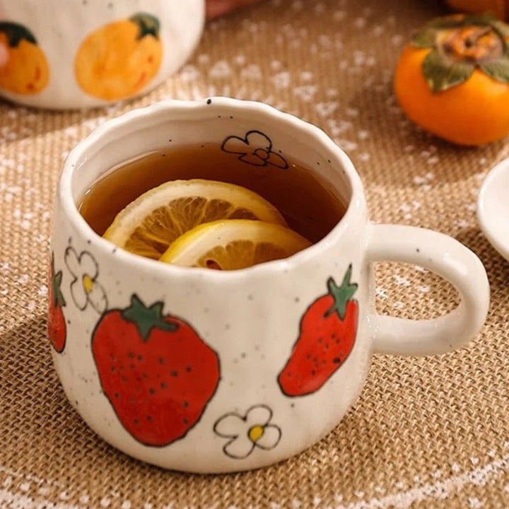 Skanto | Sunny Fruit Keramisk Kaffe Krus Samling