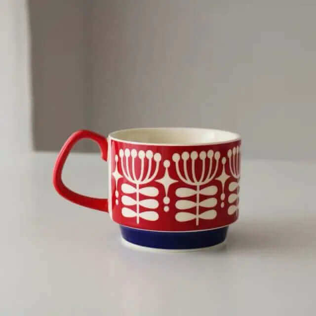 Skanto | Enestående retro kaffekopper laget av keramikk – tilgjengelig i 8 forskjellige mønstre