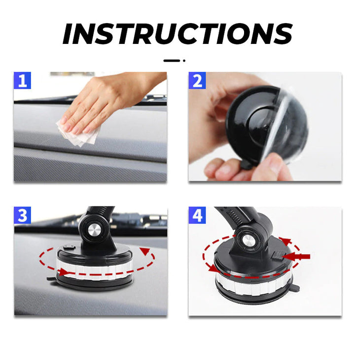 Super vedheft telefonholder for bil | Skanto