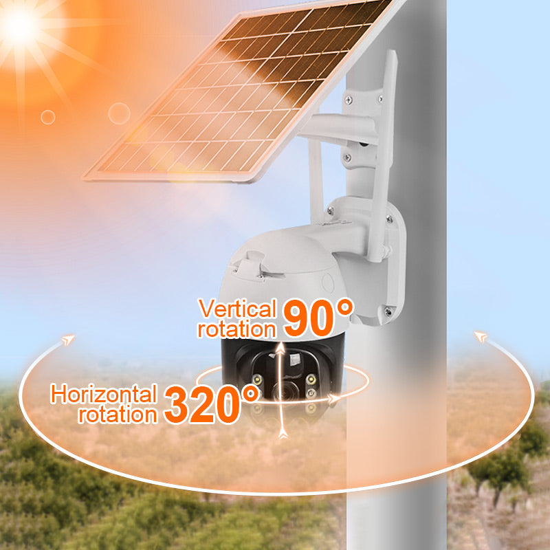 Skanto | Smart trådløst overvåkingskamera drevet av solenergi