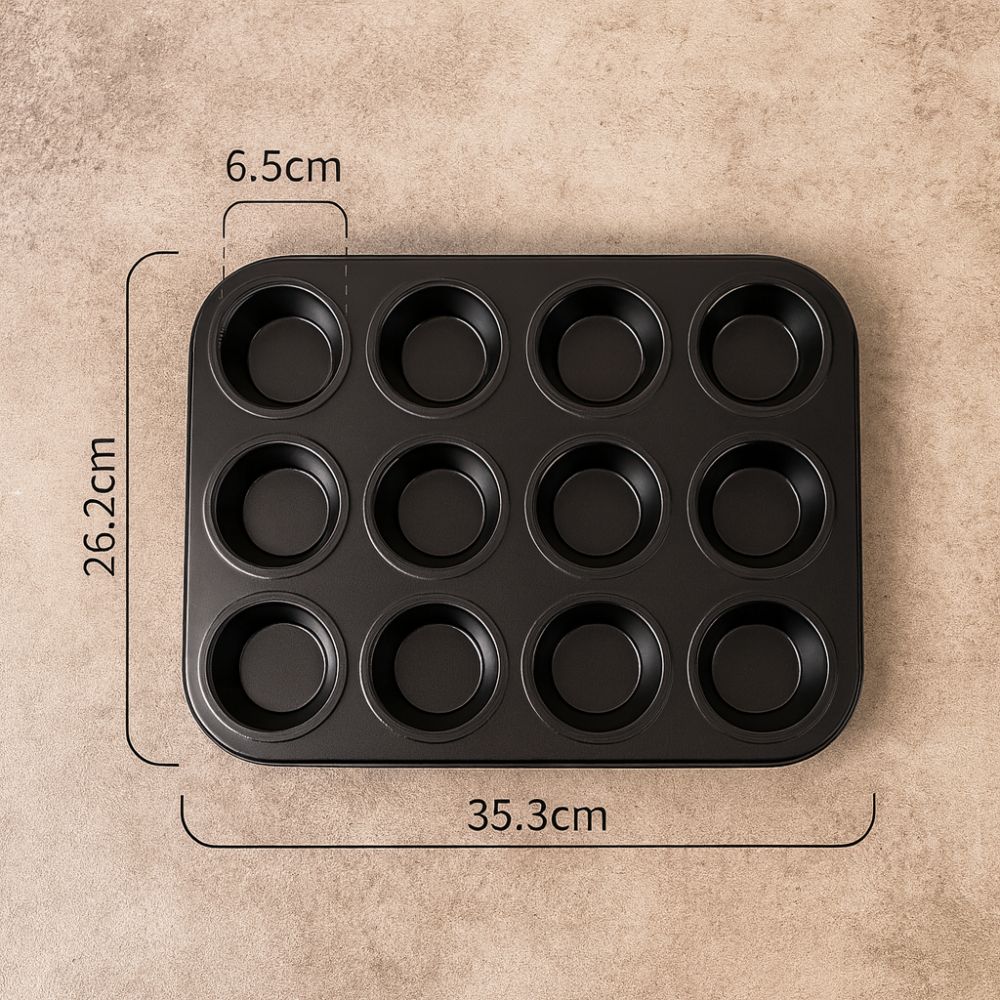 Skanto | Sweet Bake Cupcake & Muffin Tray Pan