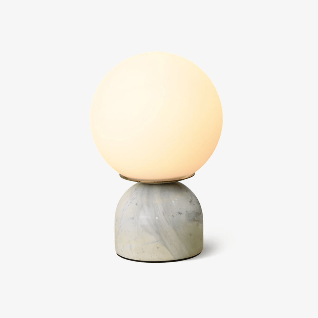 Marmor Orb Bordlampe | Skanto