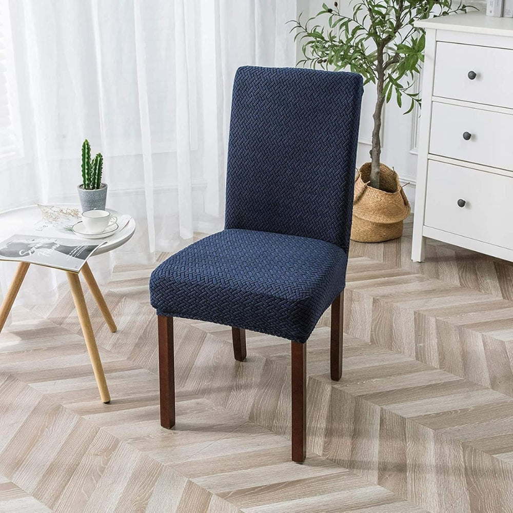 Skanto | Sylva Jacquard Fløyel Stretch Spisestoltrekk