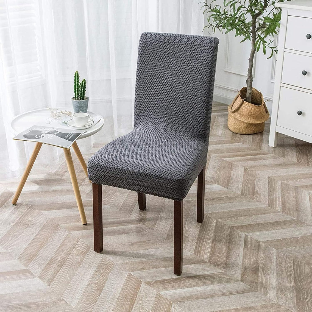 Skanto | Sylva Jacquard Fløyel Stretch Spisestoltrekk