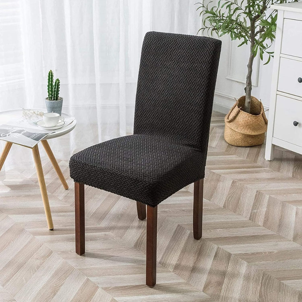 Skanto | Sylva Jacquard Fløyel Stretch Spisestoltrekk