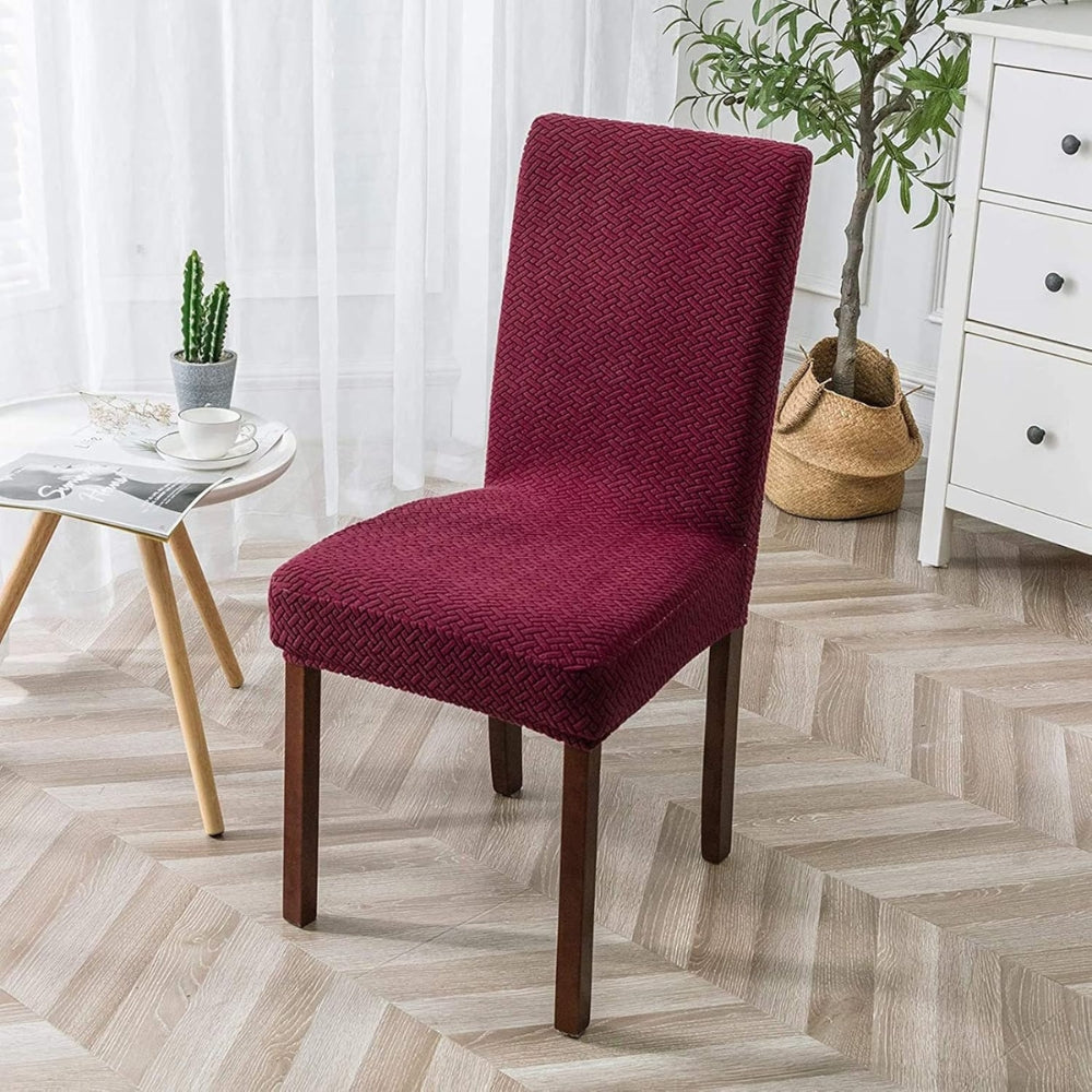 Skanto | Sylva Jacquard Fløyel Stretch Spisestoltrekk