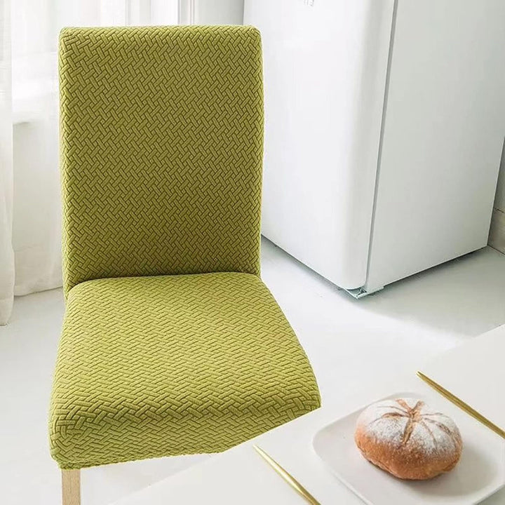 Skanto | Sylva Jacquard Fløyel Stretch Spisestoltrekk