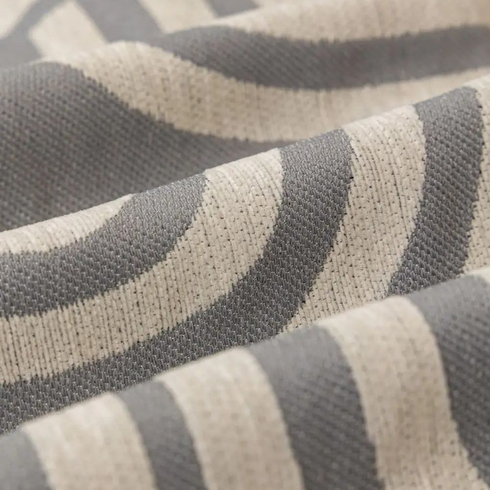 Skanto | Symmetrisk Halvbue Chenille Sofa Deksel