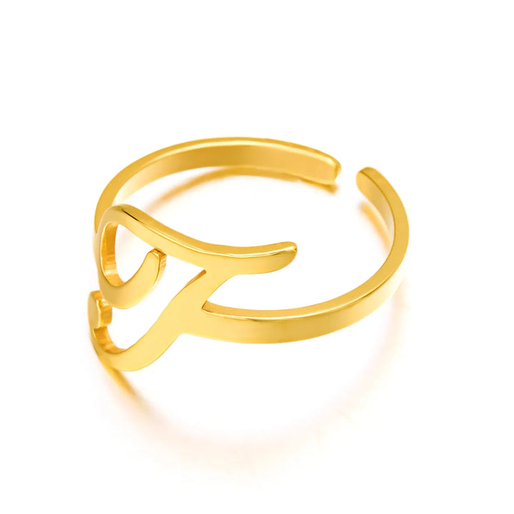 Skanto | Justerbar Kursiv Skrivebokstav Ring