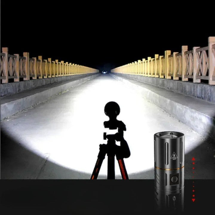 Ultra Bright Night Beam Rechargeable Flashlight | Skanto